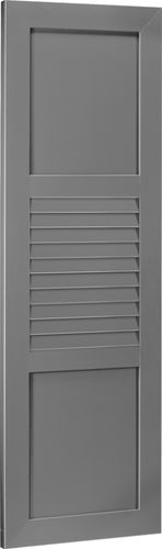 Einflügeliger Fensterladen - TIZO-PISA /-RS /-RW - EHRET GmbH - Aluminium / matt / Holzoptik