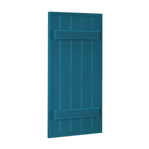 Schiebe-Fensterladen - ISO-B - EHRET GmbH - faltbar / Aluminium / matt