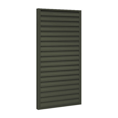 Schiebe-Fensterladen - SUN-MAX15 - EHRET GmbH - Aluminium / matt / farbig