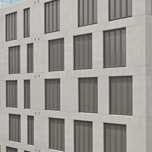 Schiebe-Fensterladen - SUN-R75 O - EHRET GmbH - faltbar / feststehend / Holz