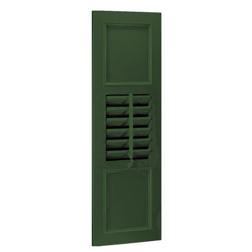 Feststehender Fensterladen - CHUR-73 - EHRET GmbH - Aluminium / matt / farbig