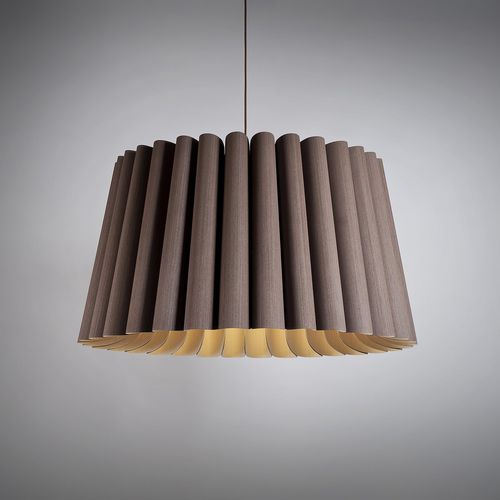 Hängelampe - RENATA - Wep light - Holzfurnier / originelles Design / mit Kabel