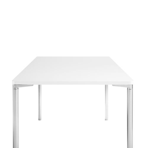 Moderner Besprechungstisch - 12 SERIES - Engelbrechts - Aluminium / quadratisch / für professionellen Einsatz