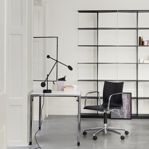 Moderner Bürostuhl - XL 134 - Engelbrechts - Aluminium / Gestell aus Aluminium / Polster
