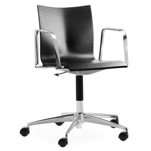 Moderner Bürostuhl - XL 135 - Engelbrechts - für den Innenraum / Aluminium / Gestell aus Aluminium
