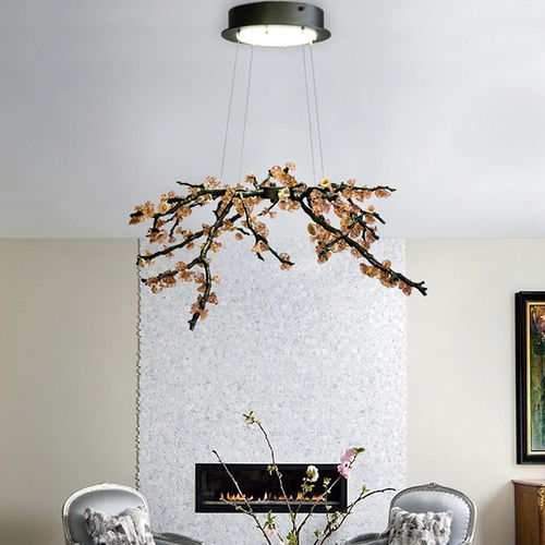 Klassischer Kronleuchter - ALMOND TREE - BOHEME DESIGN - Glas / Metall / 1 Glühbirne