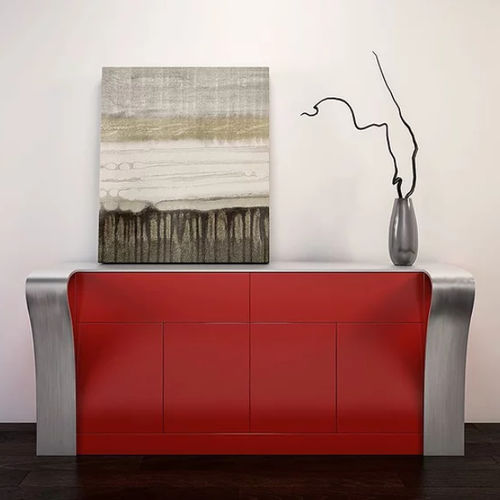 Modernes Fernsehmöbel - MAFURN 4 - BOHEME DESIGN - mit Schubladen / Holz / Metall