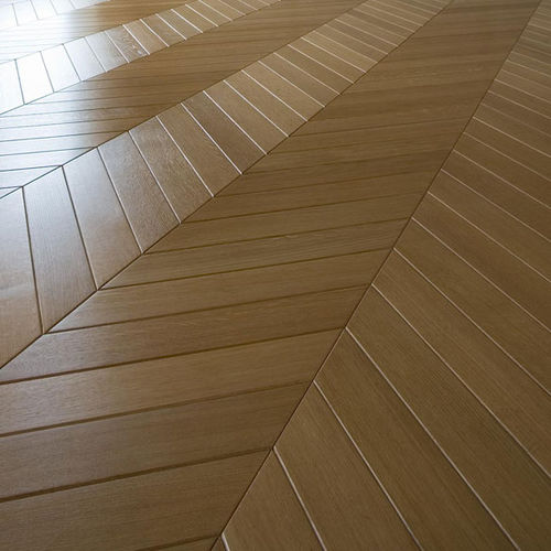 Massivparkett - HERRINGBONE FLOORING - Parchettificio Toscano Srl - Laubholz / geölt / verklebt