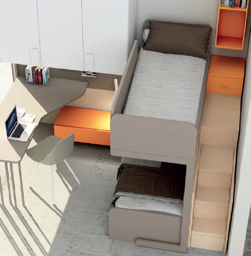 Etagenbett - JUMP - Mob. Granzotto - modern / für Kinder (Unisex) / Holz