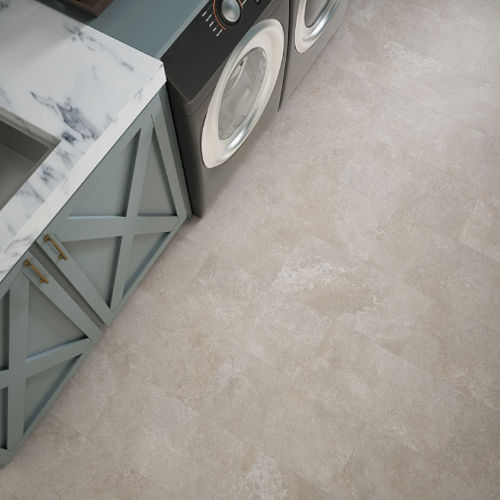 Vinyl-Bodenbelag - TUMBLED STONE SEAFOAM   - Novalis International - für den Innenraum / für Wohnbereich / für Büro