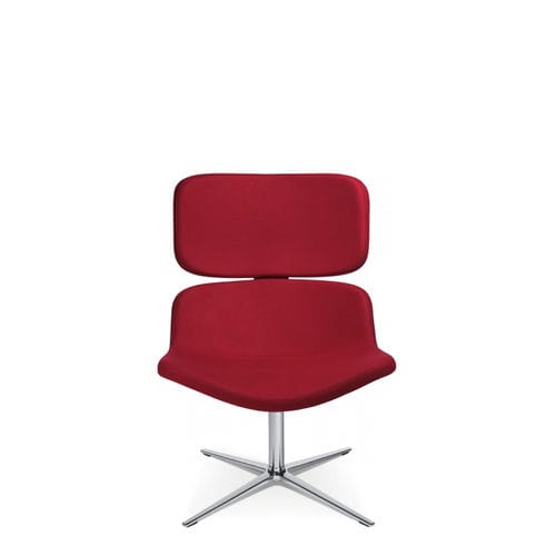 Moderner Sessel - W-LOUNGE 3 - Wagner - Eine Marke der Topstar GmbH - Stoff / Metall / Polster