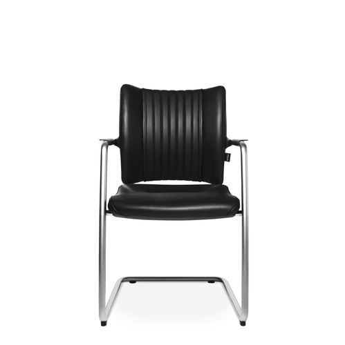 Moderner Besucherstuhl - TITAN LIMITED S VISIT - Wagner - Eine Marke der Topstar GmbH - für den Innenraum / Leder / Aluminium