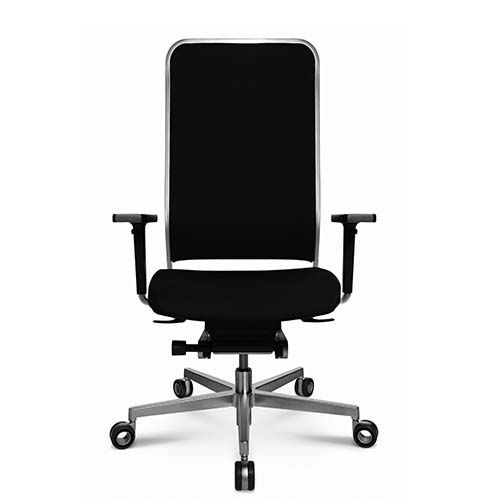 Moderner Bürosessel - W-1 HIGH - Wagner - Eine Marke der Topstar GmbH - Maschen / Leder / Stahl