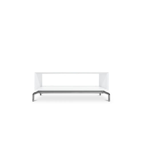 Moderner Couchtisch - W-BOX - Wagner - Eine Marke der Topstar GmbH - MDF / Stahl / Aluminium