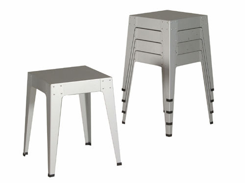 Moderner Hocker - 1020 - piet hein eek - stapelbar