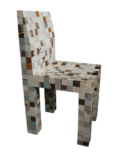 Moderner Stuhl - 3890-11  - piet hein eek - Holz / Holz / aus recyceltem Material