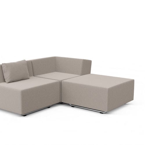 Modulsofa - LOOPY - april furniture - modern / für Garten / Stoff