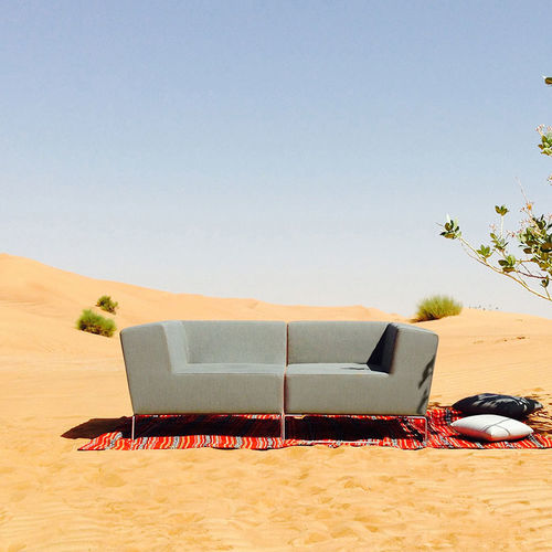 Ecksofa - JAM - april furniture - modern / für Außenbereich / für Garten