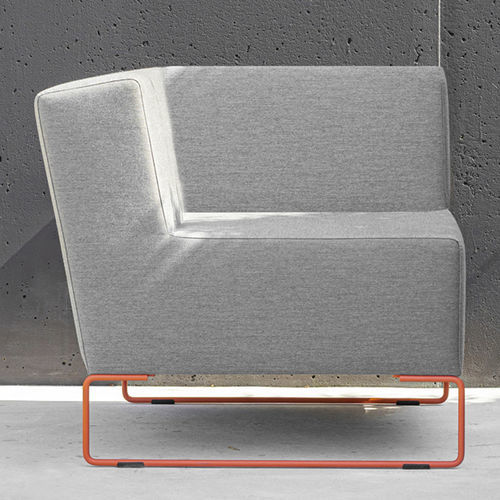 Ecksofa - JAMMY - april furniture - modern / für den Außenbereich / für Terrasse