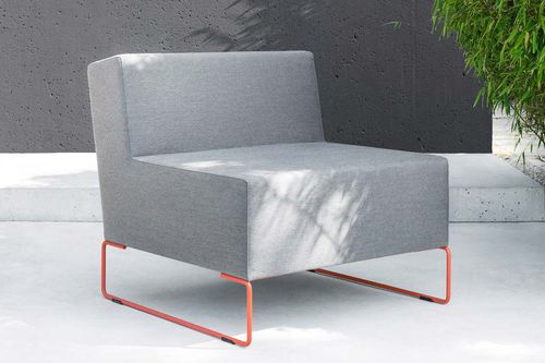Moderner Kaminsessel - JAMMY - april furniture - Stoff / wetterbeständig / UV-beständig