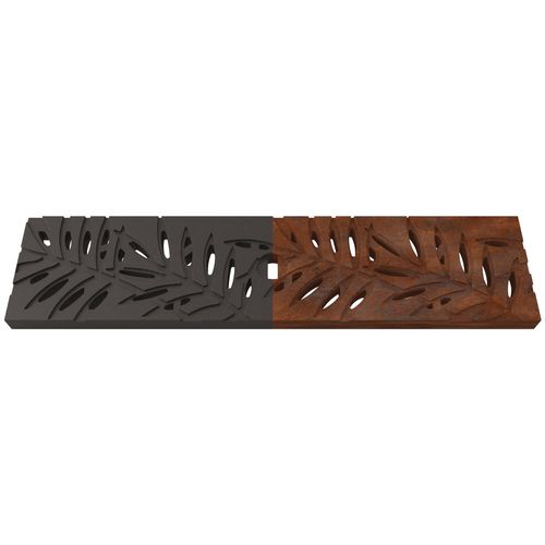 Abflussrinnen-Gitter / Gusseisen - Locust  - Lateral Design Studio - für Pool / für öffentliche Bereiche / für Terrasse