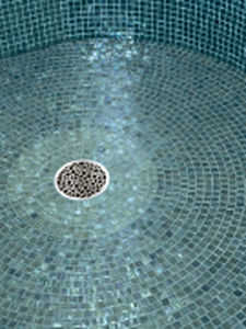 Siphongitter für Duschen - ROUND BUBBLES - Lateral Design Studio - Edelstahl