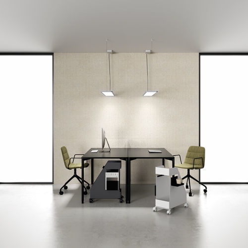 Reinigungswagen - STORE - Systemtronic - für Gewerbegebrauch / Büro / Stahl