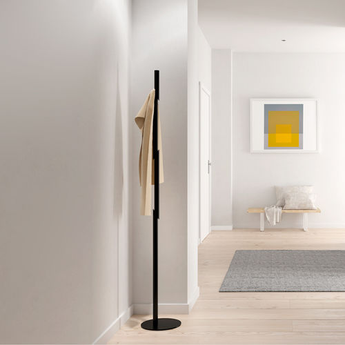 Bodenstehender Garderobenständer - NANAME - Systemtronic - modern / Stahl / Messing