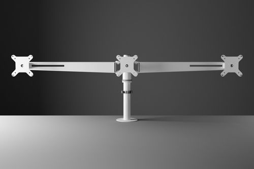 Büro-Bildschirmhalterung - CM33 - Systemtronic - doppelt