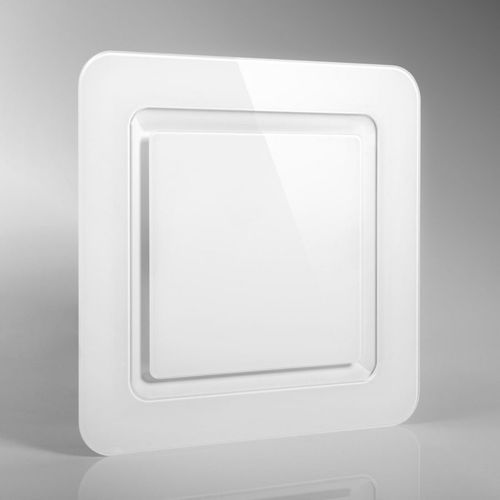 Deckenmontierter Luftdiffusor - FRAME 100 - Tecanno GmbH - wandmontiert / quadratisch / Stahlblech