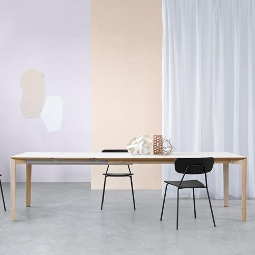 Moderner Tisch - Touché - Sculptures Jeux - Eiche / Laminat / Gestell aus Eiche