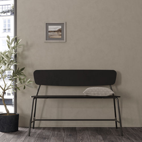 Moderne Bank - Ibetta - Sculptures Jeux - Eiche / amerikanischer Nussbaum / Holzfurnier