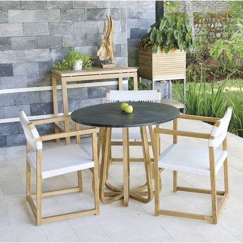 Moderner Stuhl - Emily - Il Giardino di Legno - für Außenbereich / für den Innenraum / Korbweide