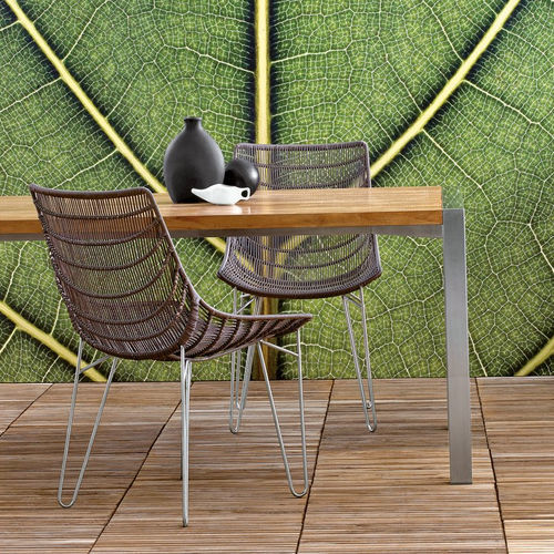 Moderner Gartenstuhl - Infinity - Il Giardino di Legno - für den Innenraum / PVC / Nylon