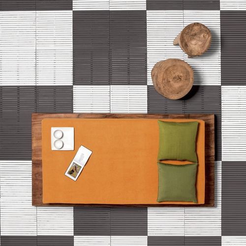 Garten-Bett / Doppelbett - Suar - Il Giardino di Legno - minimalistisches Design / Massivholz / für Gewerbegebrauch