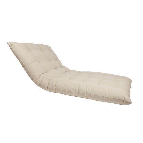 Moderne Sonnenliege - Cinema d’été - Il Giardino di Legno - Stoff / Contract / beige