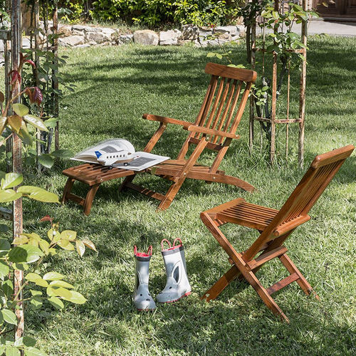 Moderner Liegestuhl - Junior  - Il Giardino di Legno - nicht angegeben