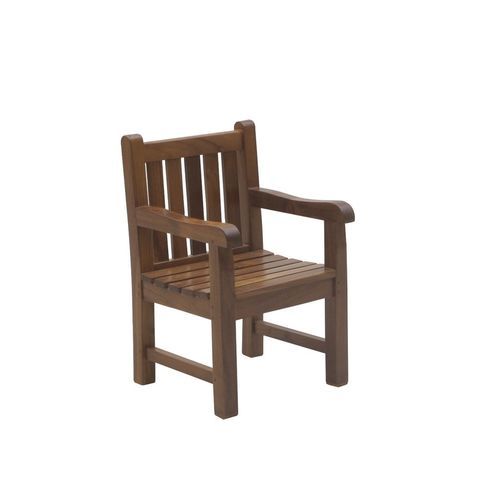 Moderner Stuhl - Classica Jr. - Il Giardino di Legno - für Außenbereich / Teakholz / Gestell aus Teakholz