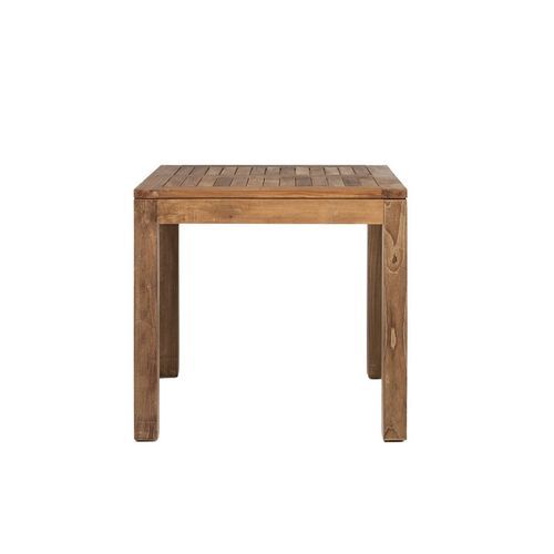 Moderner Esstisch - Venezia - Il Giardino di Legno - Teakholz / Gestell aus Teakholz / quadratisch