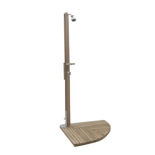 Teakholz-Außendusche - ACCS0812 - Il Giardino di Legno - für Privatgebrauch