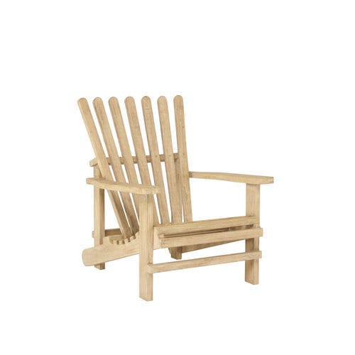 Klassischer Sessel - Racconti RACC03B9 - Il Giardino di Legno - Teakholz / Holz / Hochlehner