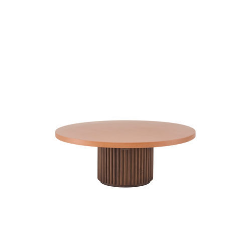 Design-Couchtisch - GRIS04J4 - Il Giardino di Legno - Holz / Gestell aus Teakholz / rund