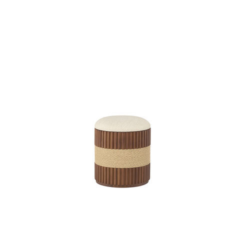Design-Sitzkissen - GRIS03C3 - Il Giardino di Legno - Holz / rund / mit Stauraum