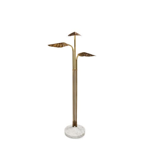 Stehleuchte - LOTUS - Ginger & Jagger - Metall / Messing / Bronze