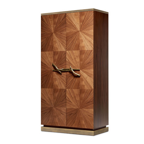 Barschrank für Gewerbegebrauch - WALNUT - Ginger & Jagger - modern / Holz / mit Schubladen
