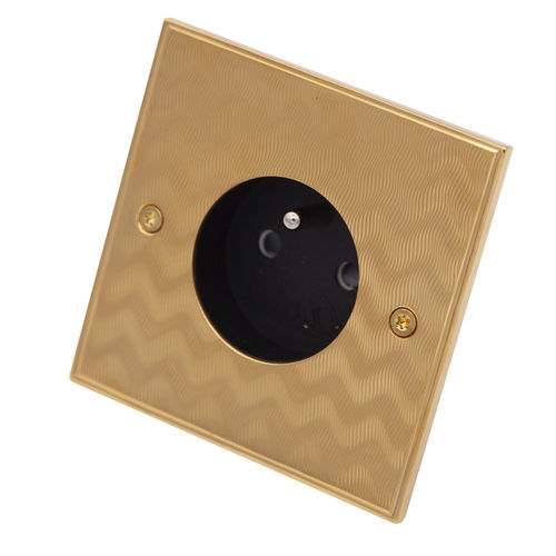 Wandmontierte Steckdose - ELITE - 6ixtes interrupteurs - Unterputz / Messing / modern