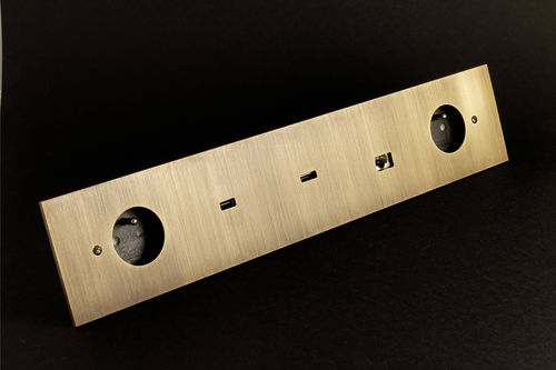 USB-Steckdose - TAILORED - 6ixtes interrupteurs - doppelt / wandmontiert / Unterputz