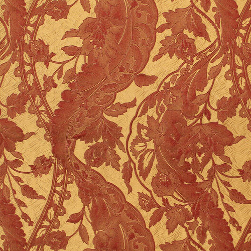 Möbelstoff - PIAZZA BARBERINI - Foresti Home Collection Group srl - Blumenmotive / Baumwolle / Polyester