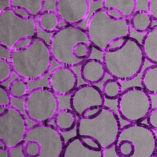 Möbelstoff - VELLUTO CERCHIO - Foresti Home Collection Group srl - Motiv / Polyester / Viskose