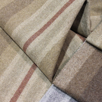 Möbelstoff - LANE - Foresti Home Collection Group srl - Karomuster / einfarbig / Streifenmuster